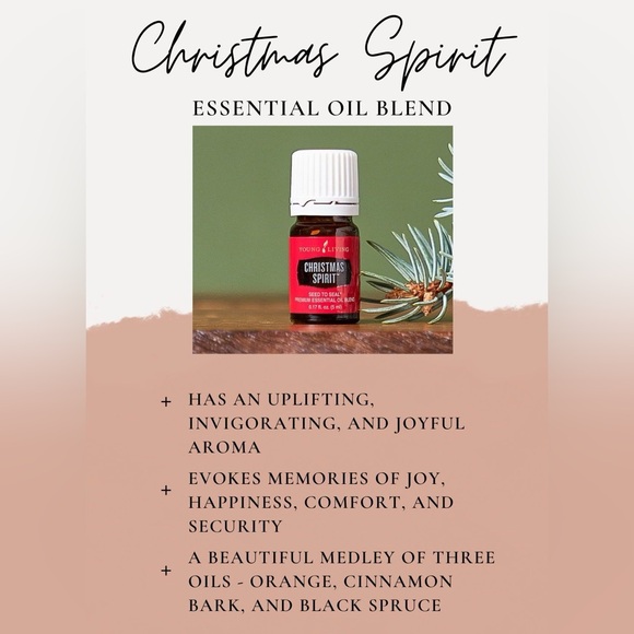 New Young Living Christmas Spirit Essential Oil Blend 5ml - Picture 4 of 4